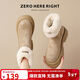ZHR雪地靴女2025新款加絨保暖防寒女靴東北百搭增高靴子JF73卡其色38