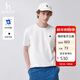 哈吉斯（HAZZYS）男裝 夏男上衣基礎款休閑圓領(lǐng)短袖T恤ASTZE0BBX53