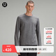 lululemon丨Surge Warm 男士長(cháng)袖運動(dòng)衫 LM3DGZS 海鷗灰蒸汽灰混色 S