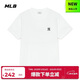 MLB短袖T恤男女時(shí)尚秋季休閑經(jīng)典純色圓領(lǐng)25新款3ATSB0153-50WHS-L