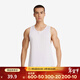 迪卡儂（DECATHLON）運動(dòng)背心男夏跑步健身速干跑步背心籃球無(wú)袖田徑訓練服MSCF 【初階款】白色(新老款隨機發(fā)貨) S