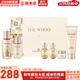 后（The history of Whoo）后天氣丹套裝花獻華泫水乳霜精華眼霜套盒皇后套裝女禮盒護膚品 后再生秘貼水乳6件套修復精華