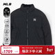 MLB羽絨服男女張凌赫明星同款防潑水短款保暖25冬3ADJB2056-50BKS-L