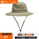 牧高笛（MOBIGARDEN）戶(hù)外防潑水防曬帽子遮陽(yáng)帽登山帽釣魚(yú)漁夫帽 NX20108003 卡其色