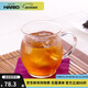 HARIO 水杯耐熱玻璃杯子花茶杯直覺(jué)杯日本原裝進(jìn)口 HKM-1T 330ml