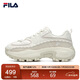 FILA 斐樂(lè )官方女老爹鞋厚底運動(dòng)鞋柔軟輕便跑步鞋3M反光跑鞋