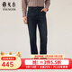 雅戈爾（YOUNGOR）牛仔褲男長(cháng)褲褲子棉感牛仔面料布面紋理清晰穿著(zhù)舒適商場(chǎng)同款 藏青 35 .5 180/88A
