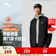 安踏（ANTA）火殼抓絨衣丨【Z哥同款】搖粒絨外套男冬季戶(hù)外加絨保暖立領(lǐng)夾克 【搖粒絨-胸口logo】基礎黑6703-4 L (男175)