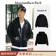 Abercrombie & Fitch經(jīng)典小麋鹿圖案保暖抓絨廓形衛衣外套25秋冬男裝122-5540 黑色 S (175/92A) 尺碼偏大，建議小一碼