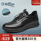 金利來(lái)（Goldlion）男鞋商務(wù)休閑鞋時(shí)尚舒適柔軟松緊帶牛皮鞋G539410008AAA帶膽41