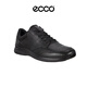 愛(ài)步（ECCO）休閑皮鞋男緩震健步鞋 歐文511734 51052黑色 42送男友禮物