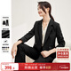 尚都比拉職業(yè)通勤西裝套裝女春秋季正裝免燙抗皺外套褲子面試兩件套西服