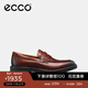 愛(ài)步（ECCO）*樂(lè )福鞋男 新年款牛皮男士休閑皮鞋商務(wù)鞋男鞋 都市倫敦525654 HL 深棕紅52565401053 43