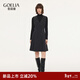 歌莉婭 春季新品  針織背心裙+半高領(lǐng)上衣 1F1LAB0V0 50B灰黑色 S