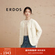 ERDOS 圓領(lǐng)小香風(fēng)外套厚款寬松上衣簡(jiǎn)約開(kāi)衫女針織衫 白 170/88A/L