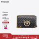 PINKO【品高】女包經(jīng)典羊皮絎縫鏈條斜挎單肩燕子包爆款禮物100074A0GK