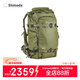 Shimoda相機包專(zhuān)業(yè)戶(hù)外攝影包輕量背負防水無(wú)人機長(cháng)焦單反包x40v2中號單反內膽套裝軍綠色520-133