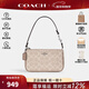 蔻馳（COACH）女包Nolita19腋下包手拿包手腕包麻將包輕奢新年禮物女 CW426 SVPWH