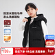 左西男童羽絨馬甲外穿保暖2025新款兒童三防連帽背心外套 黑色 140