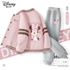 迪士尼（Disney）童裝兒童春季套裝2026新款女童美式棒球服上衣潮酷男童外套運動(dòng)褲