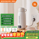 摩動(dòng)車(chē)載燒水杯12V220V點(diǎn)煙器燒開(kāi)水電熱水杯插電恒溫燒水壺恒溫旅行熱水壺不銹鋼內膽1L大容量 1L 【插電款】316內膽