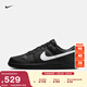 耐克男子平底膠底運動(dòng)鞋冬季新款低幫板鞋NIKE DUNK LOW IO7606 010黑/白/黑 40