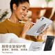 決色【腕帶+支架】適用iPad Mini7保護套8.3英寸新款全包防摔手帶支架蘋(píng)果平板電腦保護殼 羽白