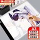 栢啟歆LED發(fā)光臨摹板 A3A4A5拷貝臺透光板畫(huà)板簽字復寫(xiě)板繪畫(huà)美術(shù)設計師素描漫畫(huà)練字書(shū)法線(xiàn)稿繪制拓圖板 A3臨摹板【無(wú)極調光帶線(xiàn)】