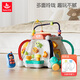 匯樂(lè )玩具（HUILE TOYS）六面體多面體嬰幼兒童早教玩具男女孩寶寶音樂(lè )玩具生日周歲禮物 快樂(lè )小天地 充電版
