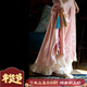 一城風(fēng)絮玫瑰夢(mèng)境丨原創(chuàng  )設計秋款丨復古提花緞粉色蕾絲花邊洛麗塔風(fēng)半身裙 粉色提花洛麗塔風(fēng)半身裙 S