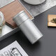 膳魔師（THERMOS）陶瓷涂層內膽保溫杯茶水分離泡茶杯男士專(zhuān)用水杯辦公室 冰裂銀(陶瓷涂層內膽300ml)