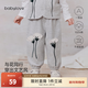 babylove【清倉】嬰幼兒褲子春秋季女寶寶外出純棉洋氣百搭休閑褲一隅花開(kāi) 一隅花開(kāi) 90