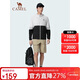 駱駝（CAMEL）春夏防曬衣情侶透氣防紫外線(xiàn)防曬外套68511無(wú)際白幻影黑男XXXL