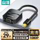 山澤 Mini DP轉VGA轉換器線(xiàn) 高清雷電轉接頭適配器 適用微軟蘋(píng)果Mac筆記本電腦連接投影儀顯示器 MPG01