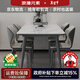 浪漫元素全拖底板天然巖板餐桌亮光純白家用小戶(hù)型極簡(jiǎn)輕奢家庭飯桌桌子 一桌四椅 （實(shí)木纖維全托底板） 140cm *80cm*75cm