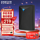 憶捷（EAGET）移動(dòng)硬盤(pán) 1TB 雙盤(pán)備份 USB3.0 G20CPRO 2.5英寸 外接外置存儲數據照片 高速傳輸防震 黑色