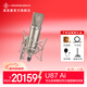 NEUMANN 德國諾音曼U87 Ai /中國紅限量版專(zhuān)業(yè)錄音棚話(huà)筒主播直播電容麥克風(fēng)套裝 U87 Ai （鎳色）