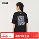 MLB男女短袖T恤印花后背時(shí)尚寬松25季新款時(shí)尚3ATSM2153-50BKS-L