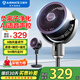 艾美特（AIRMATE）風(fēng)扇踏青放價(jià)新款空氣循環(huán)扇家用電風(fēng)扇空氣對流式搖頭渦輪換氣扇大風(fēng)量落地扇節能風(fēng)扇 【凈化款】-負離子凈化|AI語(yǔ)音|香蒸
