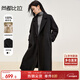 尚都比拉冬季西裝領(lǐng)100%綿羊毛防風(fēng)御寒大衣雙面呢