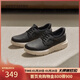 斯凱奇（Skechers）新年禮物2026春季新款男鞋舒適休閑皮鞋商務(wù)鞋通勤鞋德比鞋205703