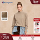 Champion冠軍半高領(lǐng)衛衣女2025秋季新款加絨簡(jiǎn)約款衛衣美式 深卡其色 M