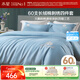 水星家紡四件套床上60支長(cháng)絨棉純棉100%全棉絲滑被套床單雙人輕奢高級1.8m床天鵝家居館