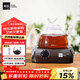 米技（MIJI）德國Miji電陶爐迷你家用煮茶爐圍爐火鍋電磁爐電熱爐大火力德國進(jìn)口面板米技爐Gala I 900W （85%用戶(hù)選擇）茶色