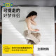 宜家（IKEA） 瓦勒沃格袋裝彈簧床墊分區定點(diǎn)支撐家用席夢(mèng)思硬墊 袋裝彈簧床墊【硬++】淺藍色 1800mm*2000mm