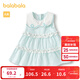 巴拉巴拉寶寶連衣裙嬰兒裙子兒童公主裙女童夏裝甜美氣質(zhì)清爽時(shí)尚 粉藍80086 100
