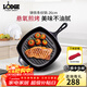 LODGE 【美國進(jìn)口】廚房好物不易粘鍋鑄鐵鍋無(wú)涂層牛排鍋不挑爐灶26cm L8SGP3方形牛排煎鍋 26cm