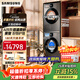 三星 AI神全自動(dòng)洗烘套裝7系12公斤洗衣機+11KG烘干機超薄嵌入AI泡泡凈節能變頻電機除菌LB84GD+L4A0GD 洗烘套裝 12kg 【AI神7系】12+11KG黑