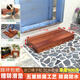 探境室外二步臺階腳踏陽(yáng)臺木頭階梯入戶(hù)門(mén)口樓梯踏步板實(shí)木地面增高凳 臺階【長(cháng)寬高】90*30*11.5cm