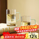 唯銘諾玻璃杯花茶杯子果汁杯牛奶杯帶把水杯男女西湖綠茶杯400ml